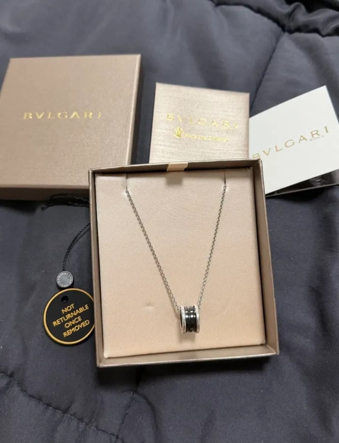 [정품/OS] 불가리 세이브더 칠드런 목걸이 상품이미지1