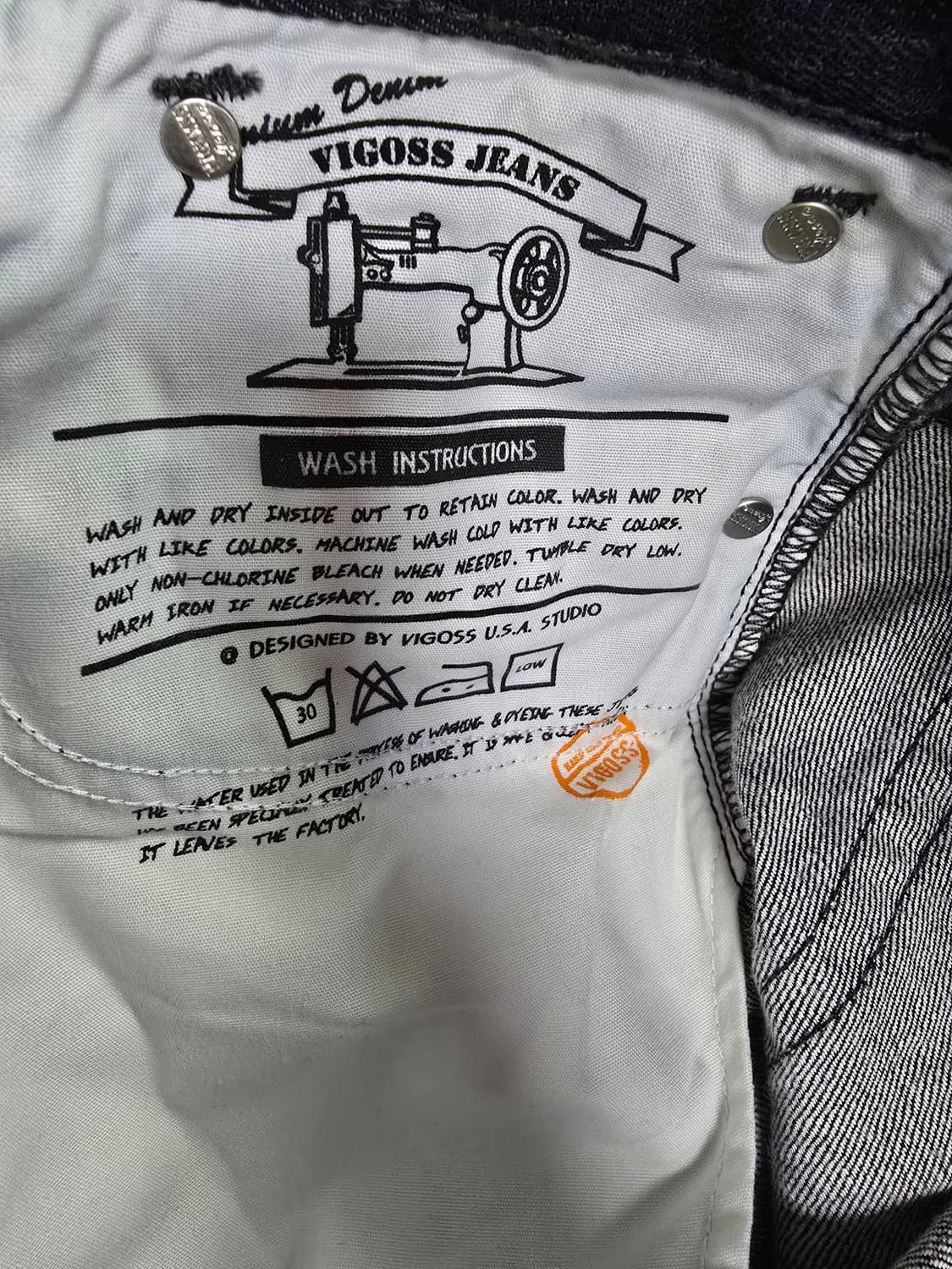 Vigoss 비고스 데님바지 (1700) 상품이미지7