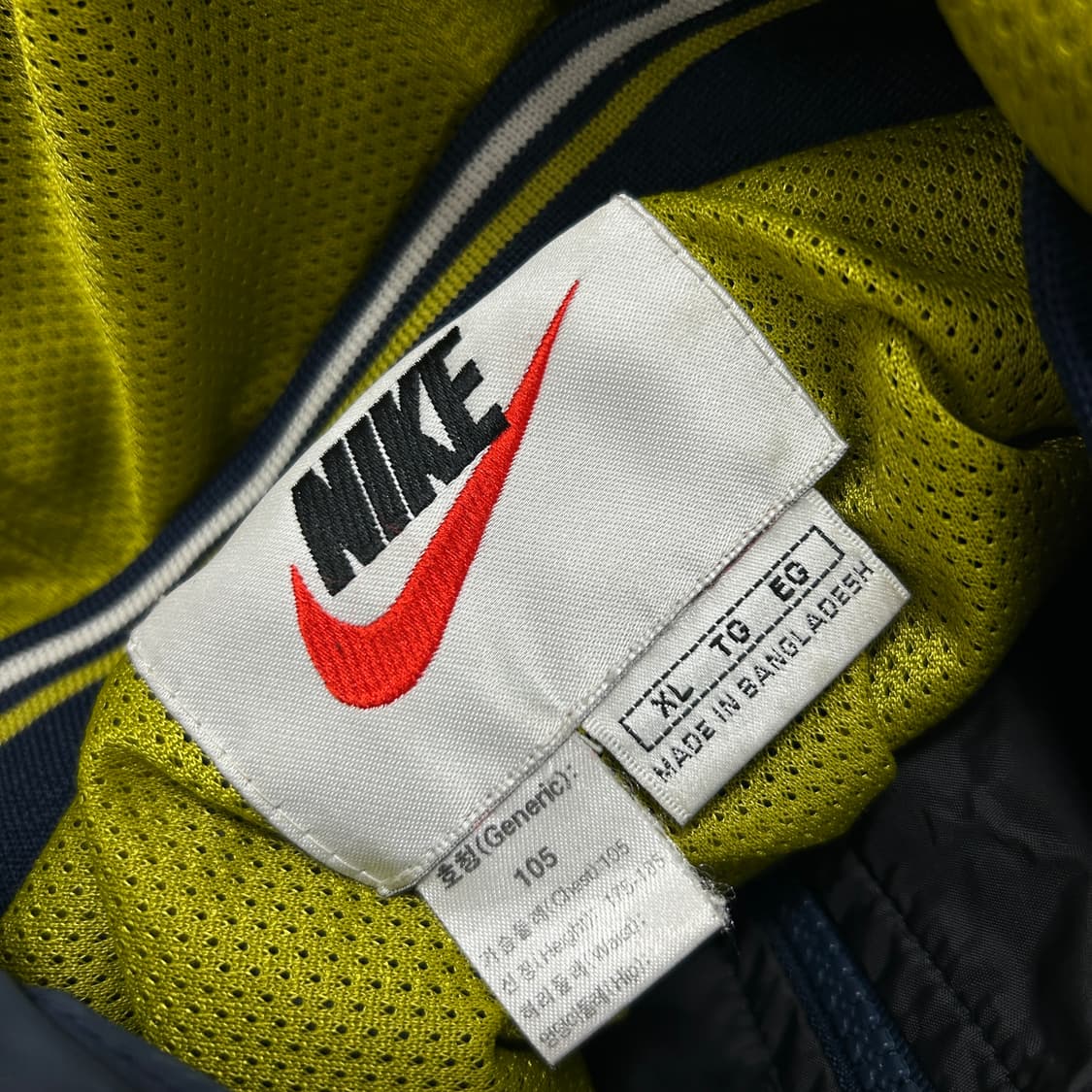 나이키 백 스펠아웃 PVC 후드자켓(XL) 상품이미지6