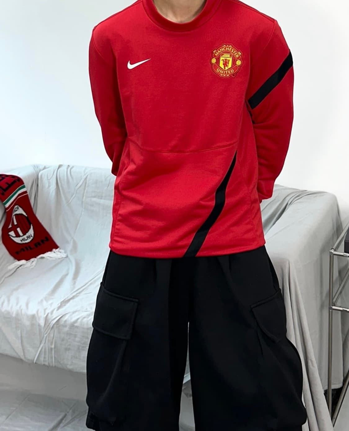 맨유 트레이닝 탑 M 상품이미지2