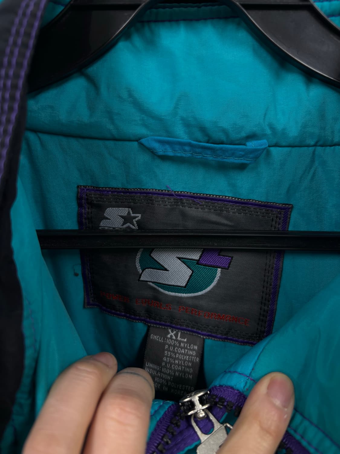 스타터 올드스쿨 아노락 패딩점퍼 상품이미지5