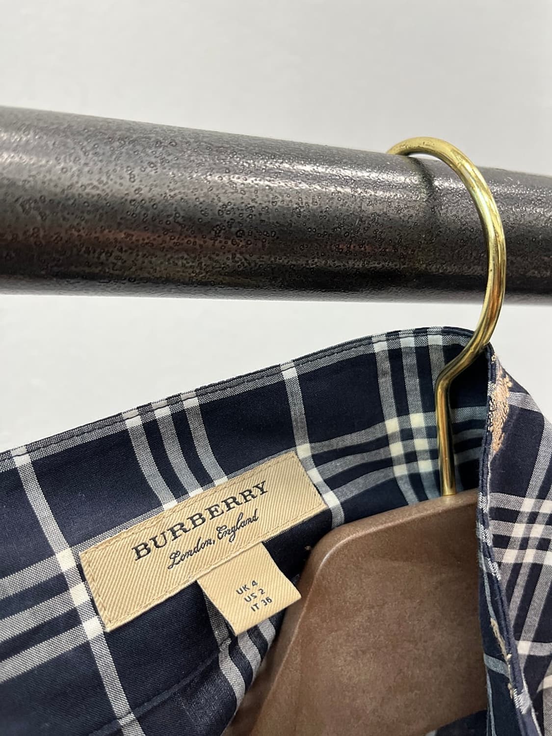 여) 버버리 멀티로고 체크셔츠  상품이미지3