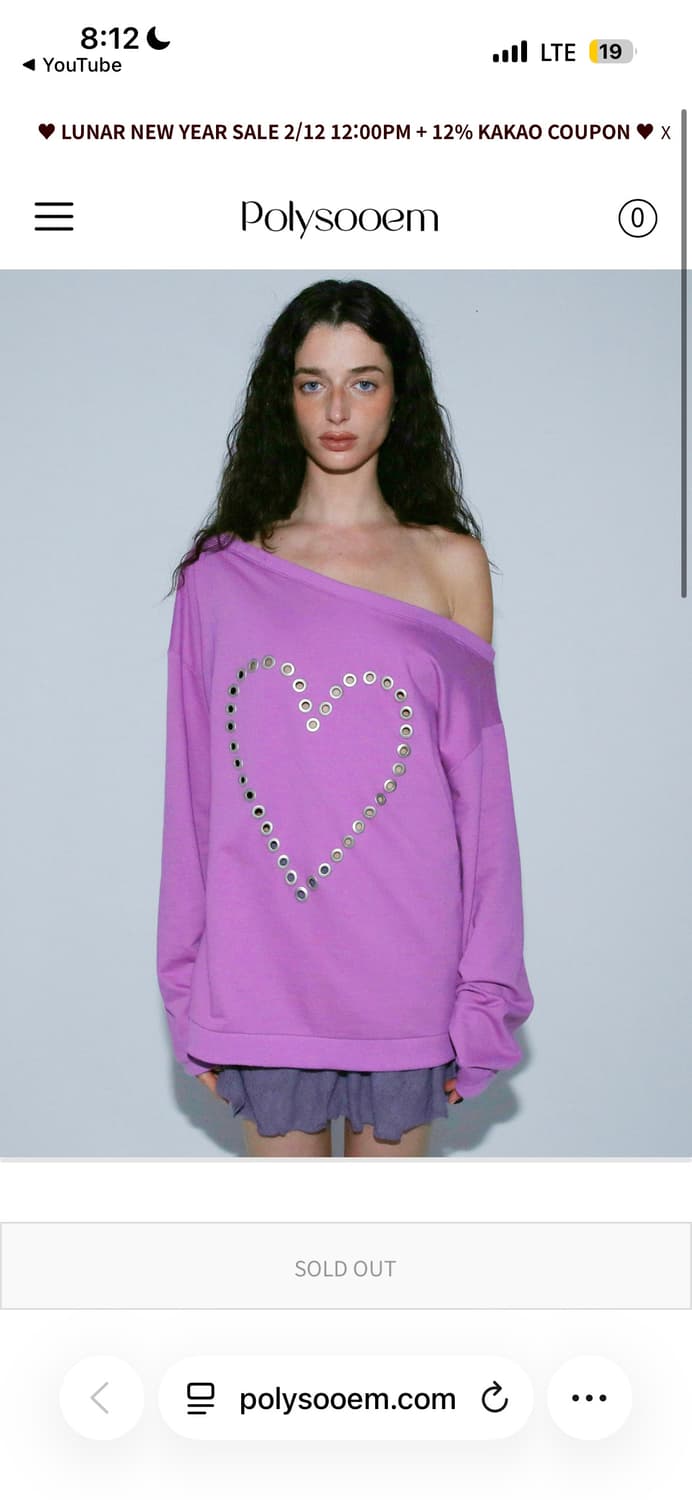 폴리수엠 love eyelet pink 상품이미지1