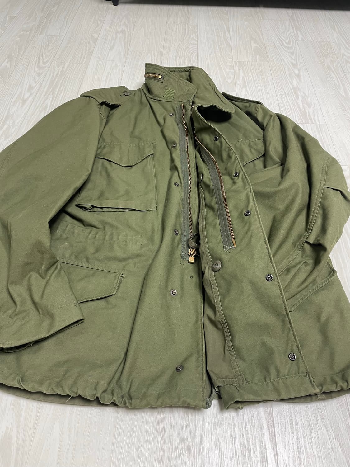 m65og 필드자켓  라지 레귤러 민크급 og-107 상품이미지1