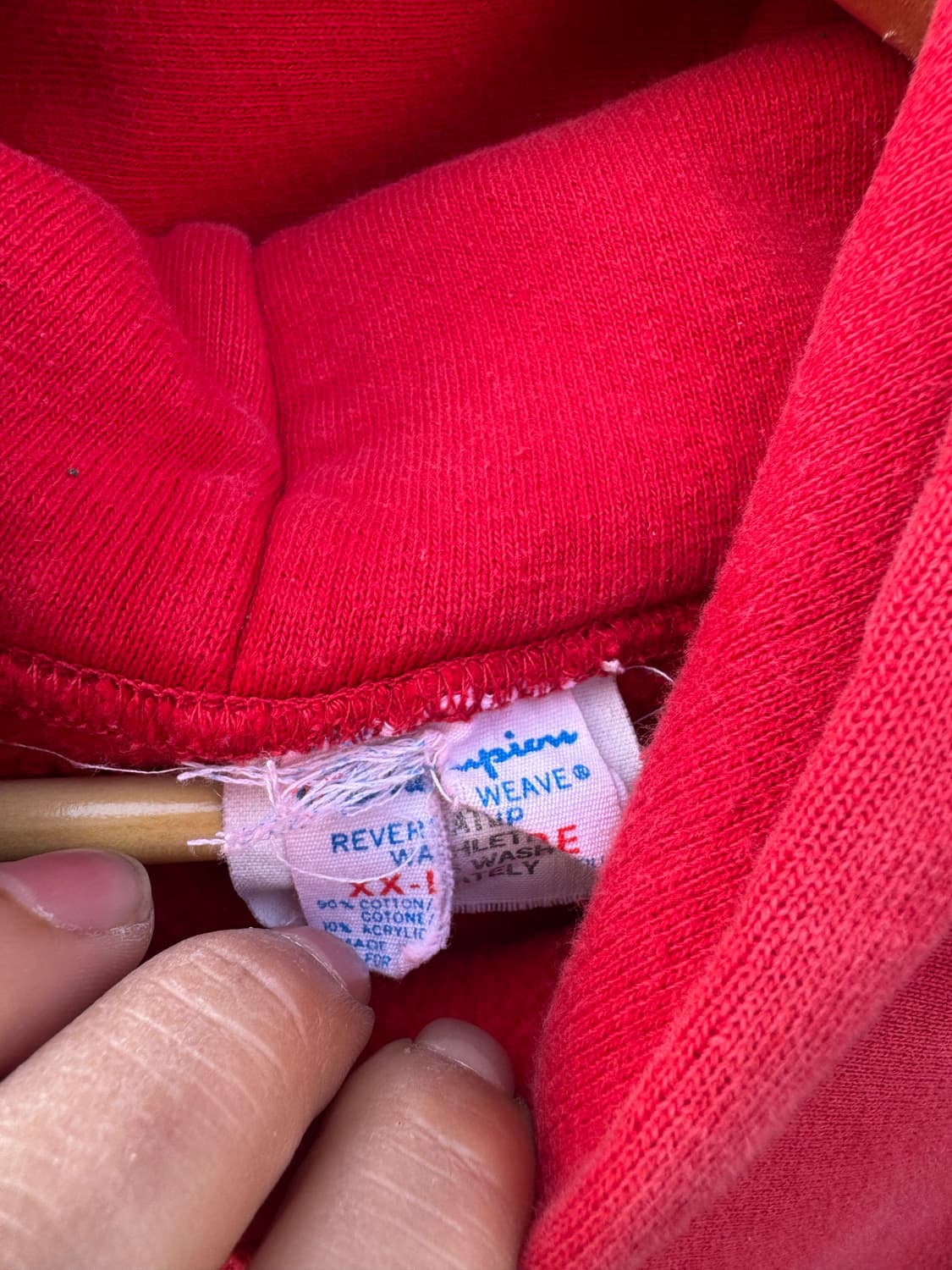 80s 챔피온 usa 빈티지 오하이오 프린팅 리버스위브 후드티 후디 상품이미지5