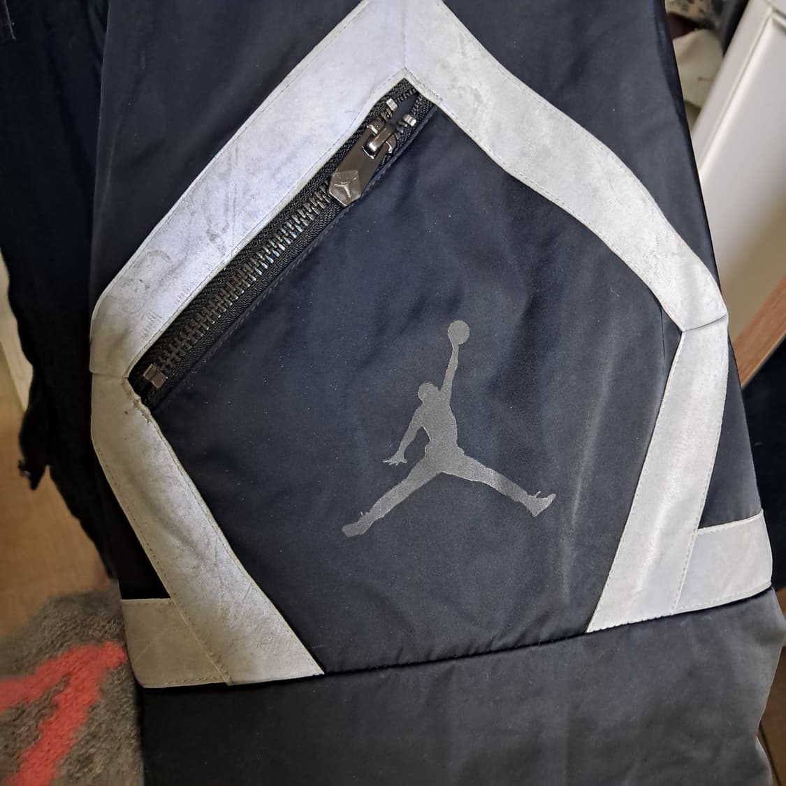 조던 블랙 패딩 덕다운 L(약105) 상품이미지5