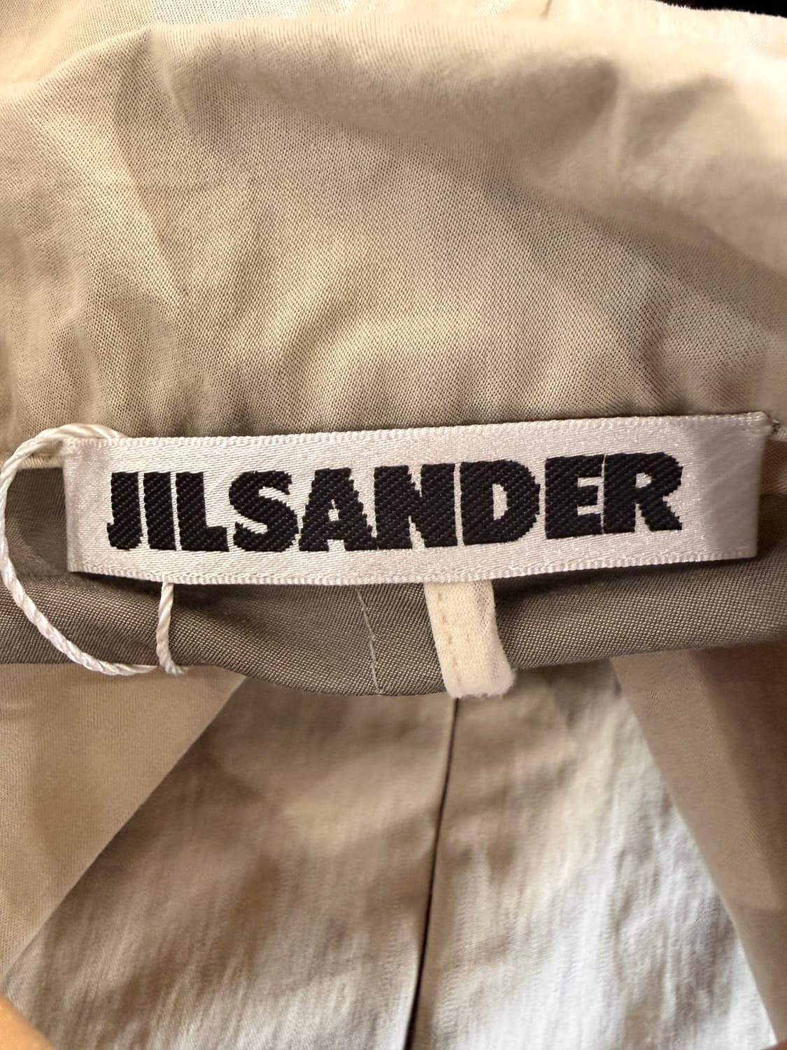 질샌더 라이트 그레이 집업 자켓 상품이미지5