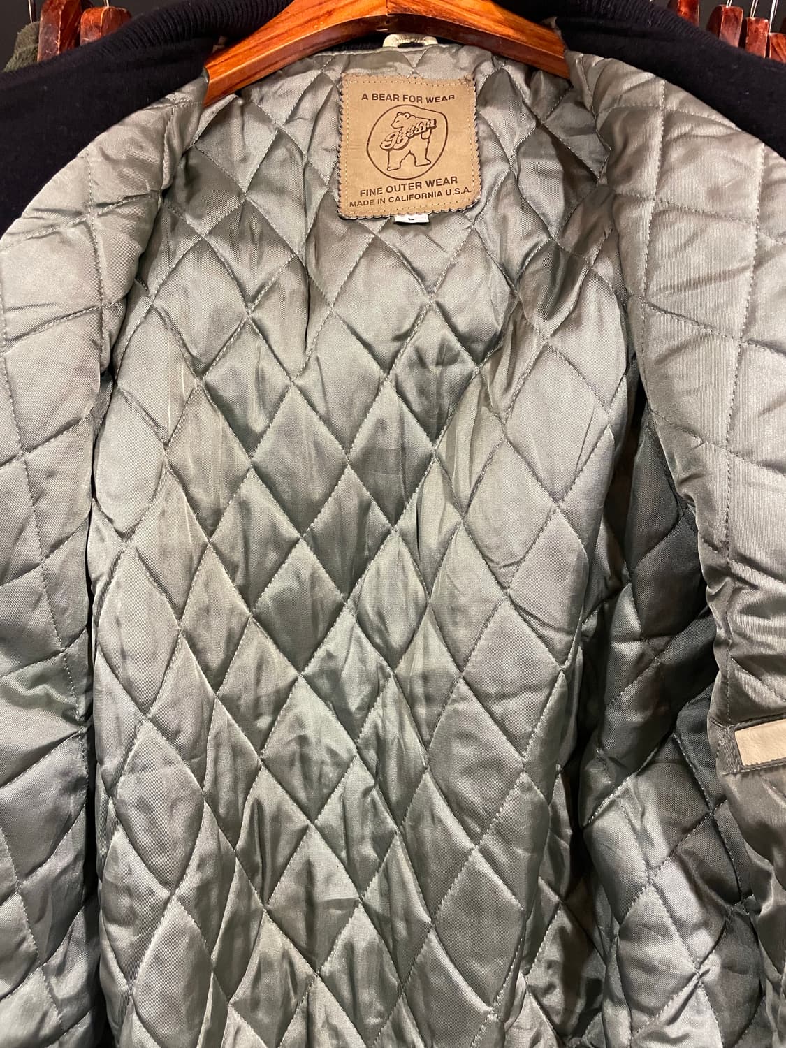 Golden bear varsity jacket 상품이미지4