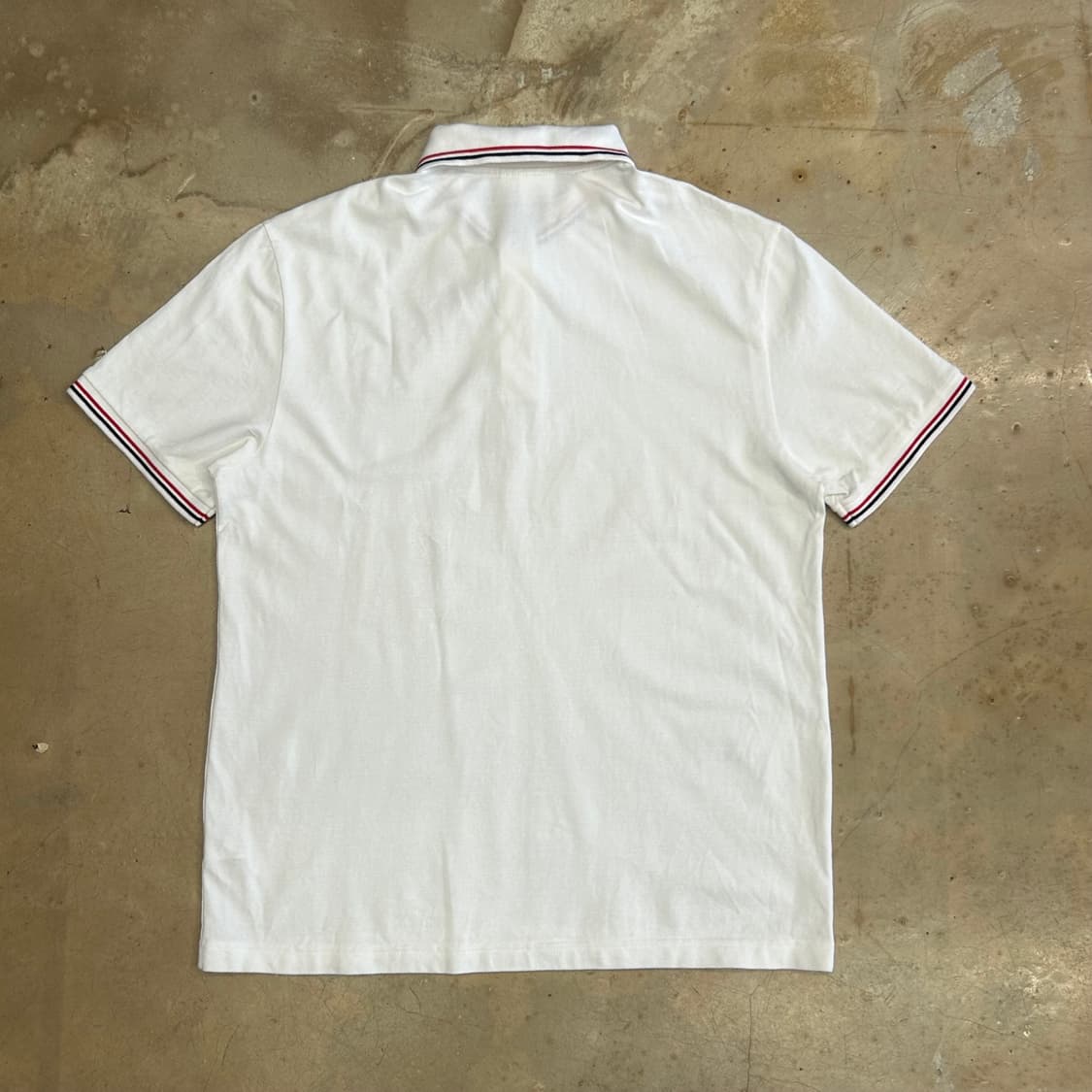 5(L) 라코스테 화이트 카라 반팔티 상품이미지3