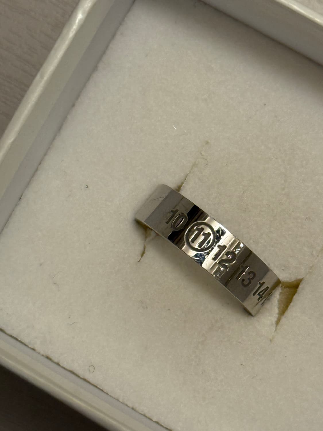 [xs] 마르지엘라 넘버링반지 유광 상품이미지3