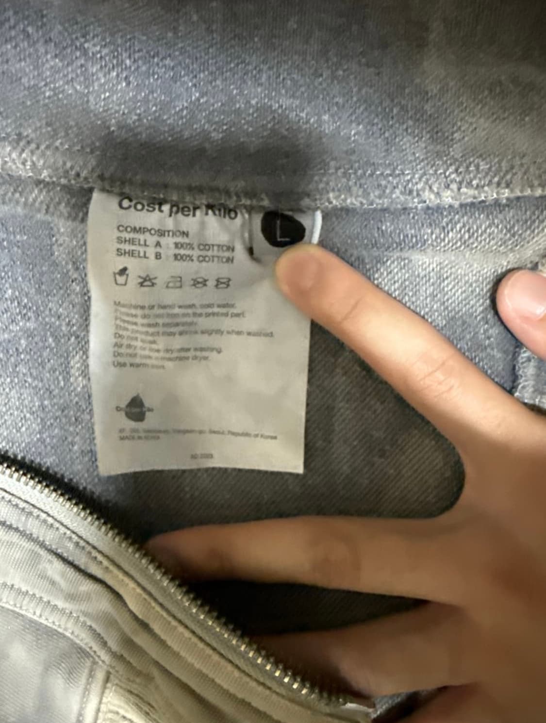 코스트퍼킬로 자켓 (L) 상품이미지3