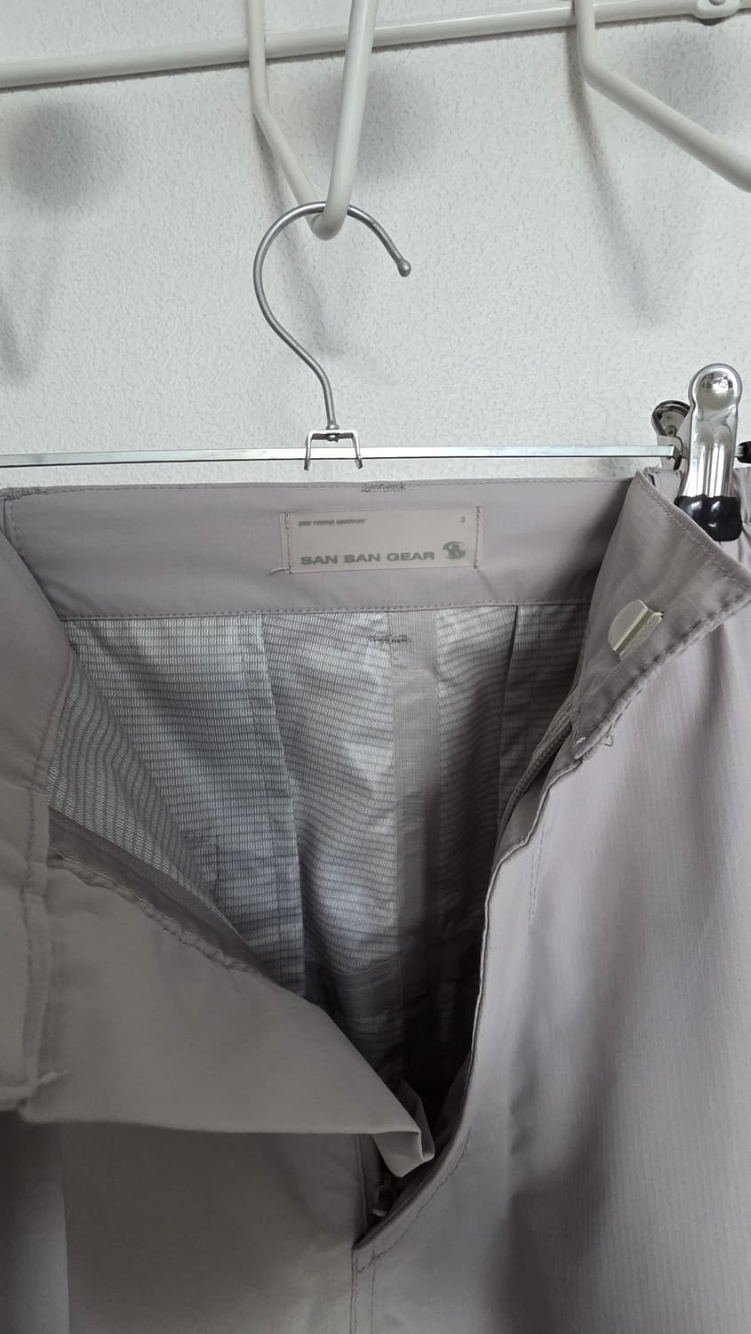 산산기어 2.5L 윈드블락 팬츠 그레이 3사이즈 23FW 상품이미지4