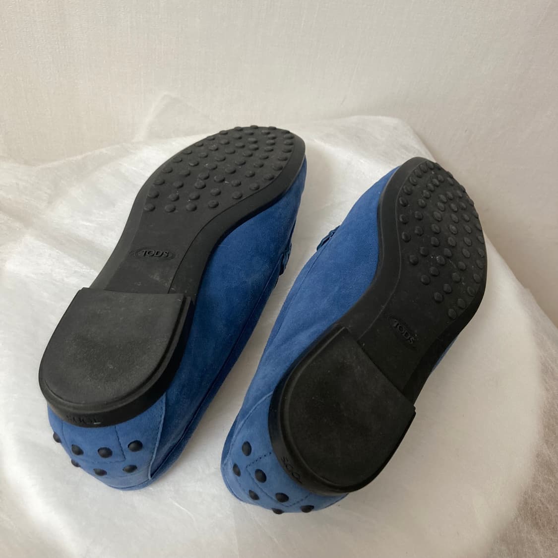 거의새것) 정품 토즈 여성 스웨이드 드라이빙 슈즈 로퍼 235 상품이미지6