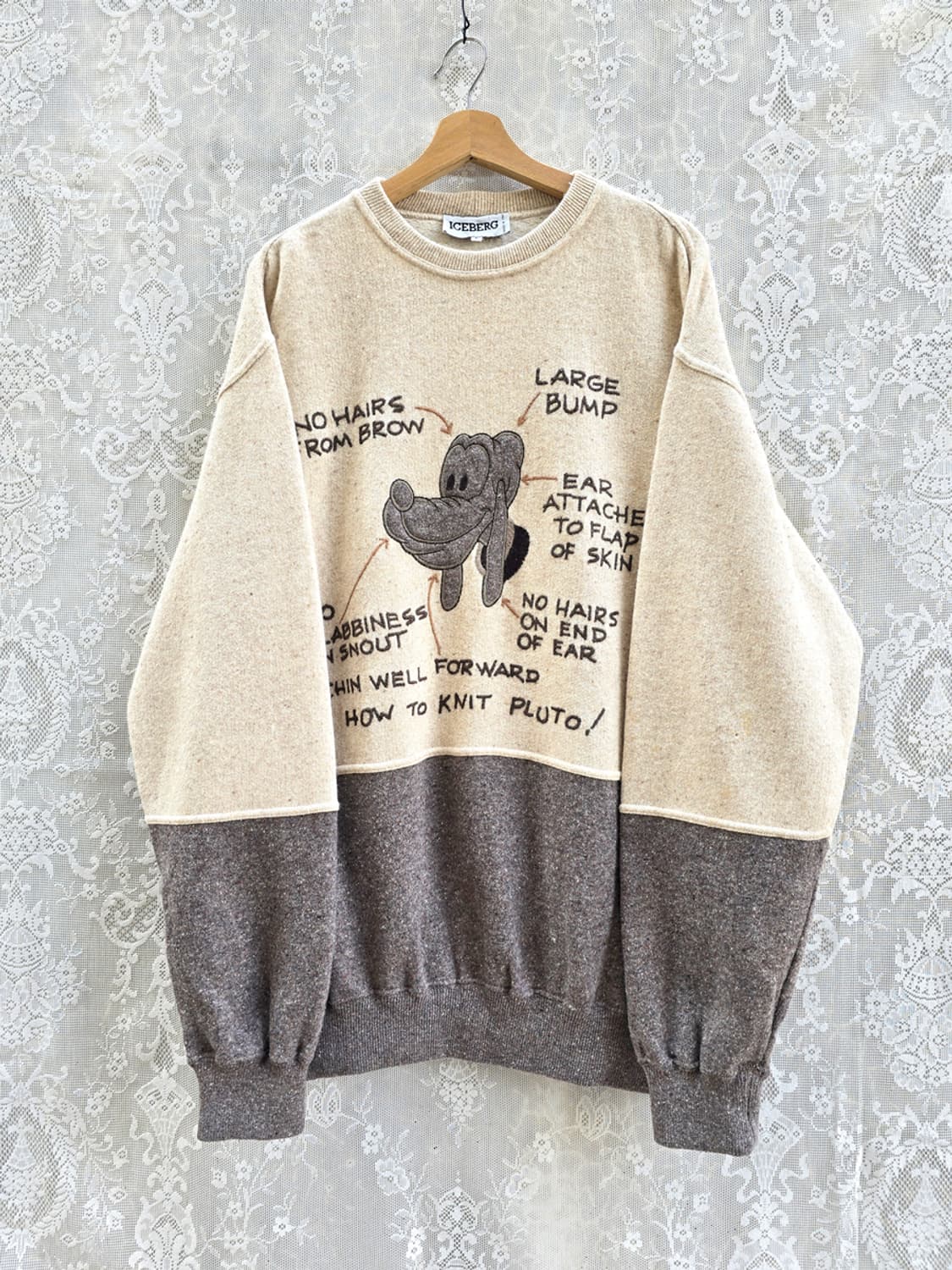 90s 아이스 버그 X 디즈니 구피 (made in italy) 상품이미지1