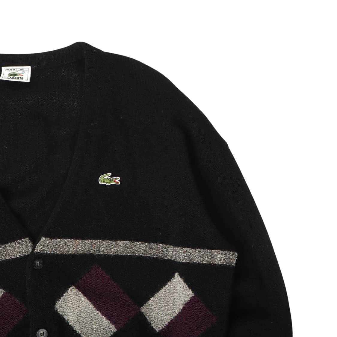 라코스테 에스닉 울 가디건 상품이미지3