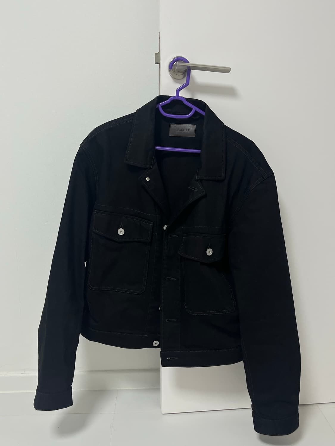 르메르 26ss 트러커 데님자켓 50사이즈 판매합니다. 상품이미지1