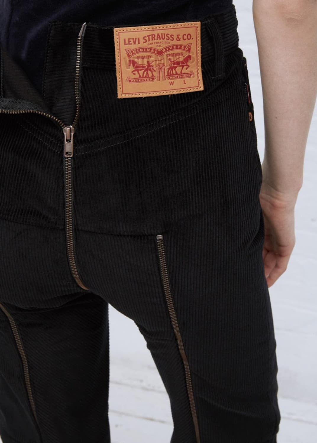 베트멍 리바이스 블랙 코르듀이 팬츠 M 상품이미지1