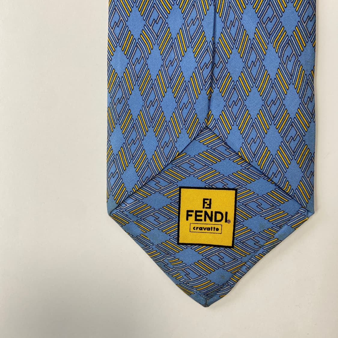 펜디 (FENDI) FF모노그램 정품 명품 넥타이 상품이미지5