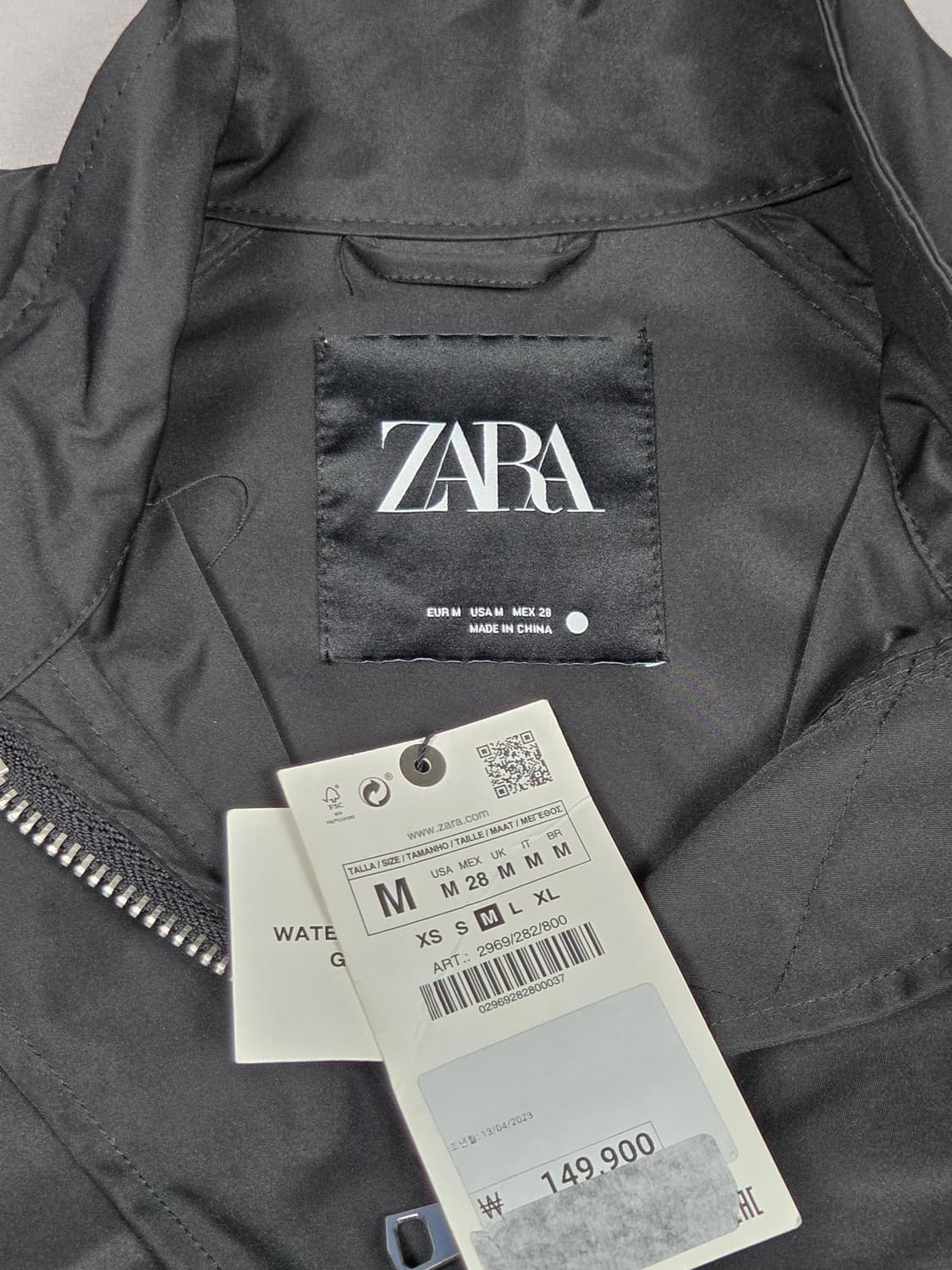 (새상품) [자라] 스트랩 버클 유틸리티 크롭 자켓 | A00145 상품이미지3