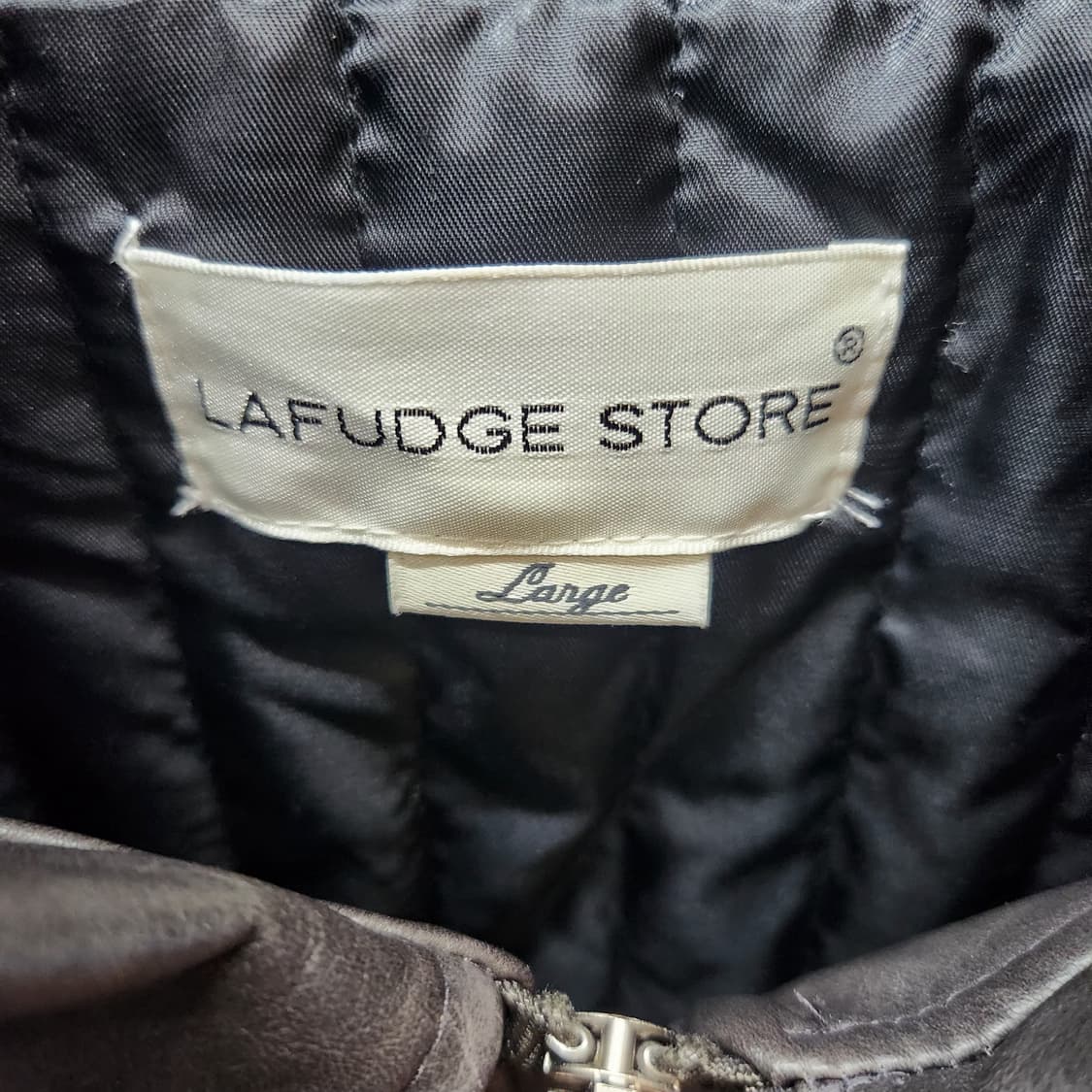 라퍼지스토어 빈티지 워싱 레더 자켓 L(XL) 상품이미지6