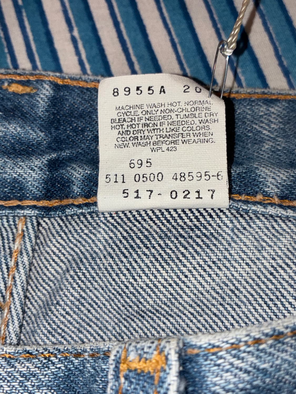 90‘s Levi’s 517 Made in U.S.A 상품이미지10