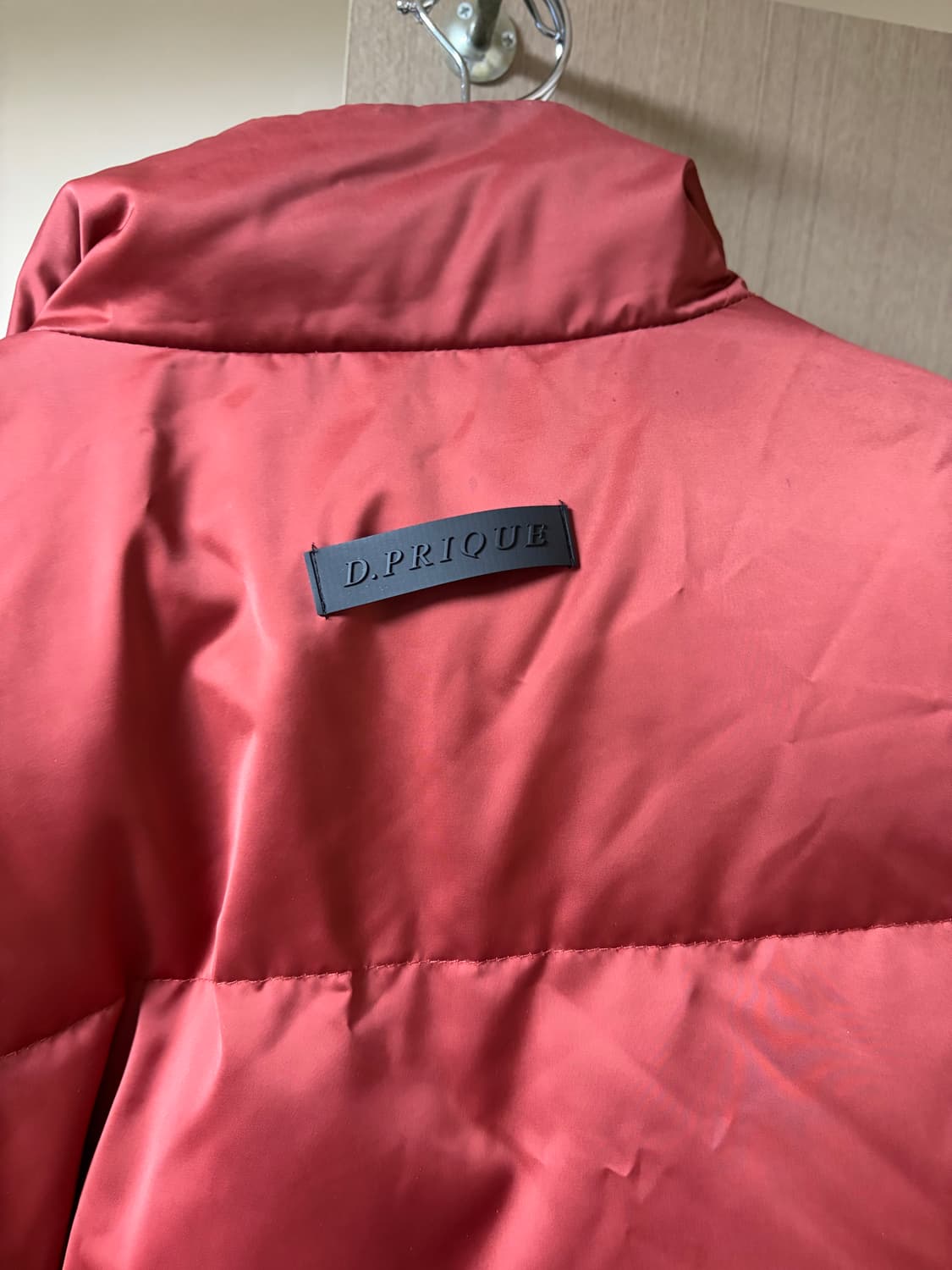 디프리크 패딩 버건디 3사이즈(xl사이즈감) 상품이미지5