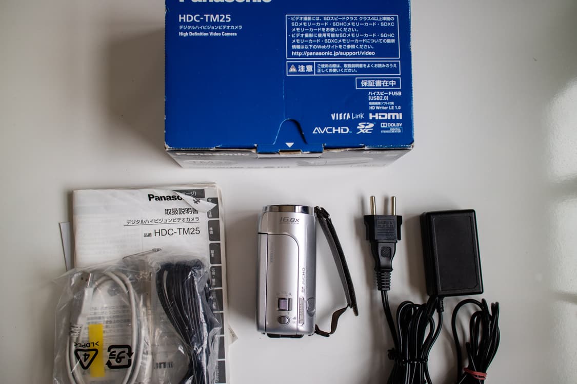 Panasonic HDC-TM25 / 빈티지 디지털 캠코더 상품이미지9