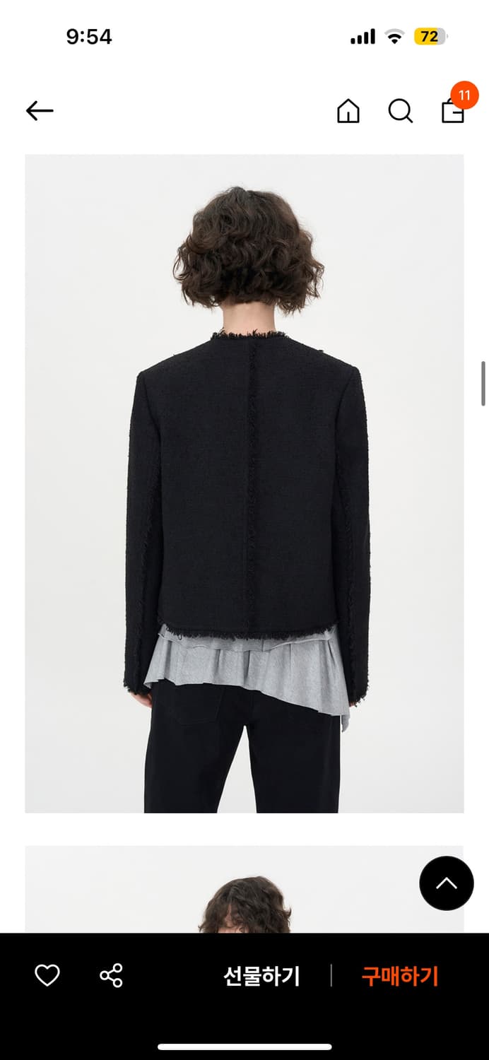 인사일런스우먼 트위드 자켓 상품이미지4