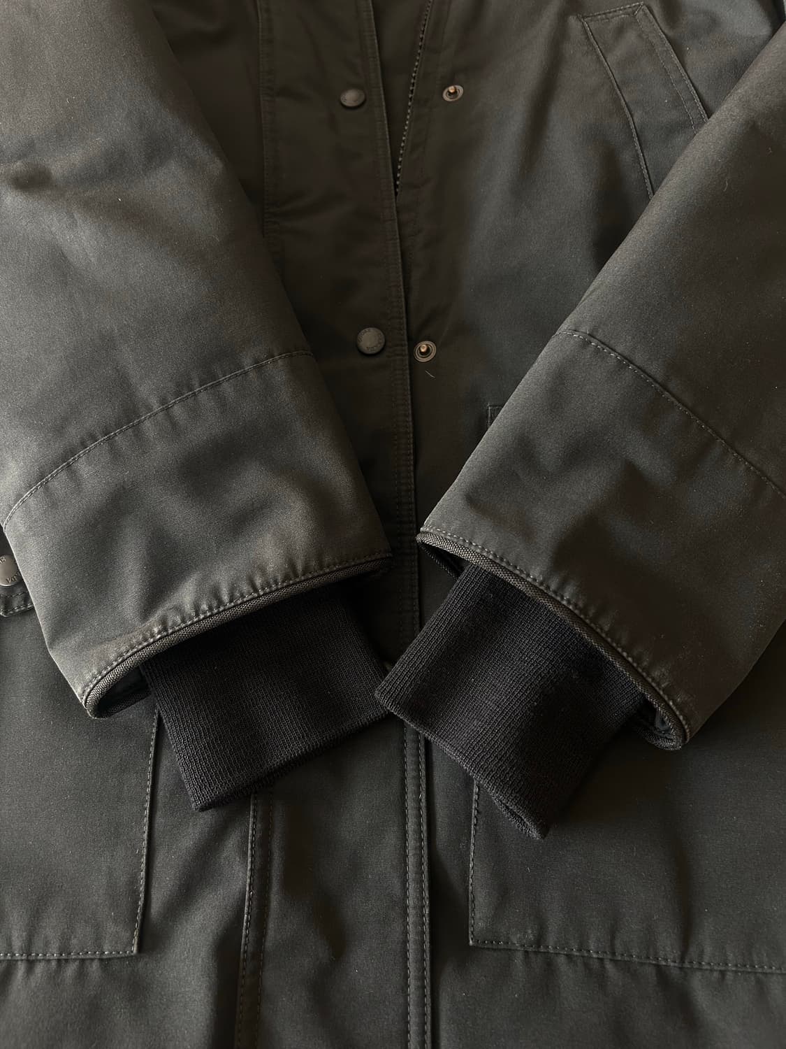 캐나다구스 켄싱턴 여성 롱패딩 블랙 M 상품이미지6