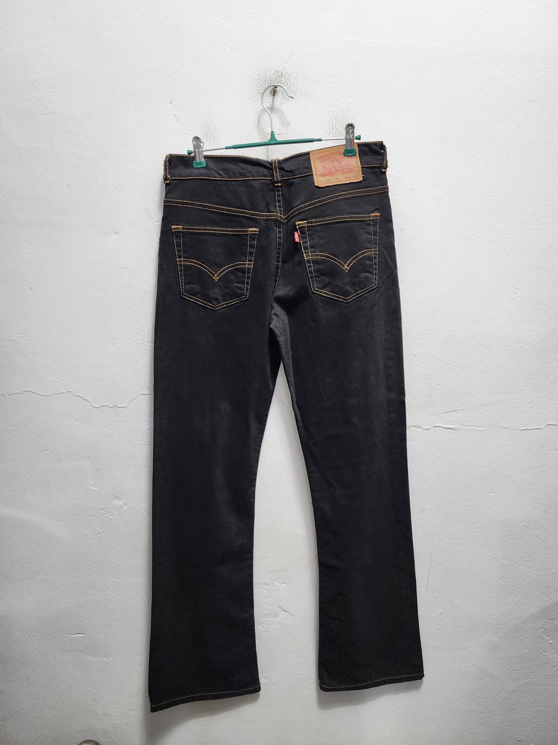 리바이스 581 블랙 데님 팬츠 상품이미지1
