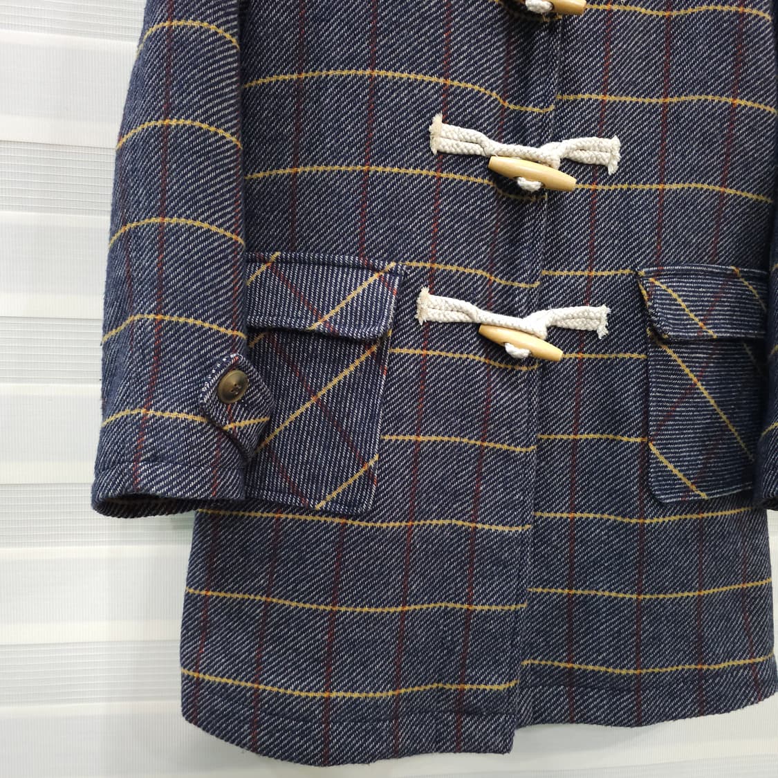 일본 grove 체크무뉘 더플코트- 우먼M 상품이미지3