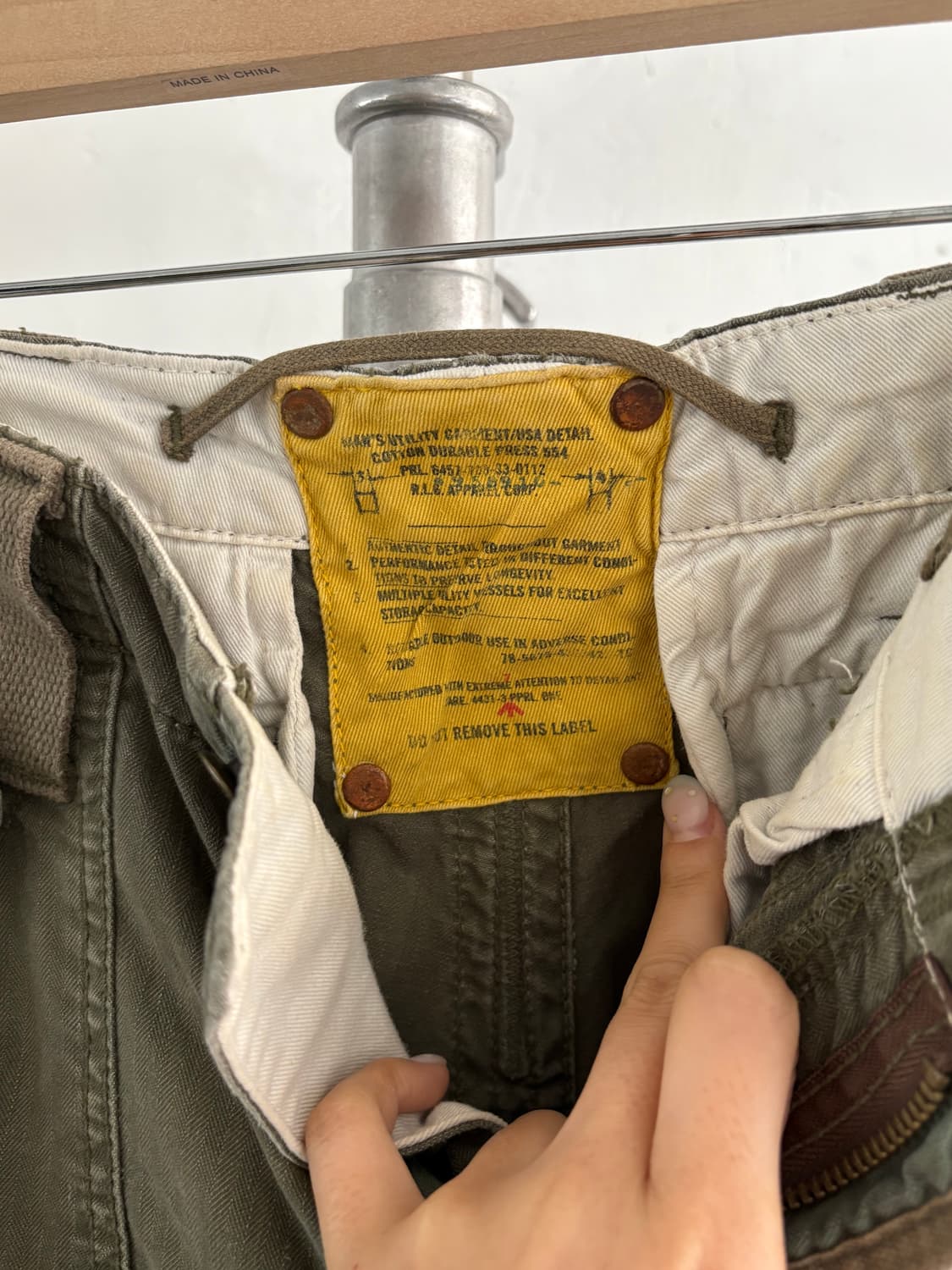 Polo Ralph Lauren 폴로 랄프로렌 HBT 밀리터리 카고 팬츠 상품이미지6