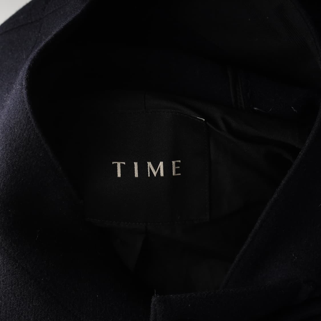 타임 옴므 23FW 울 캐시미어 블렌드 후드 더플 코트 상품이미지6