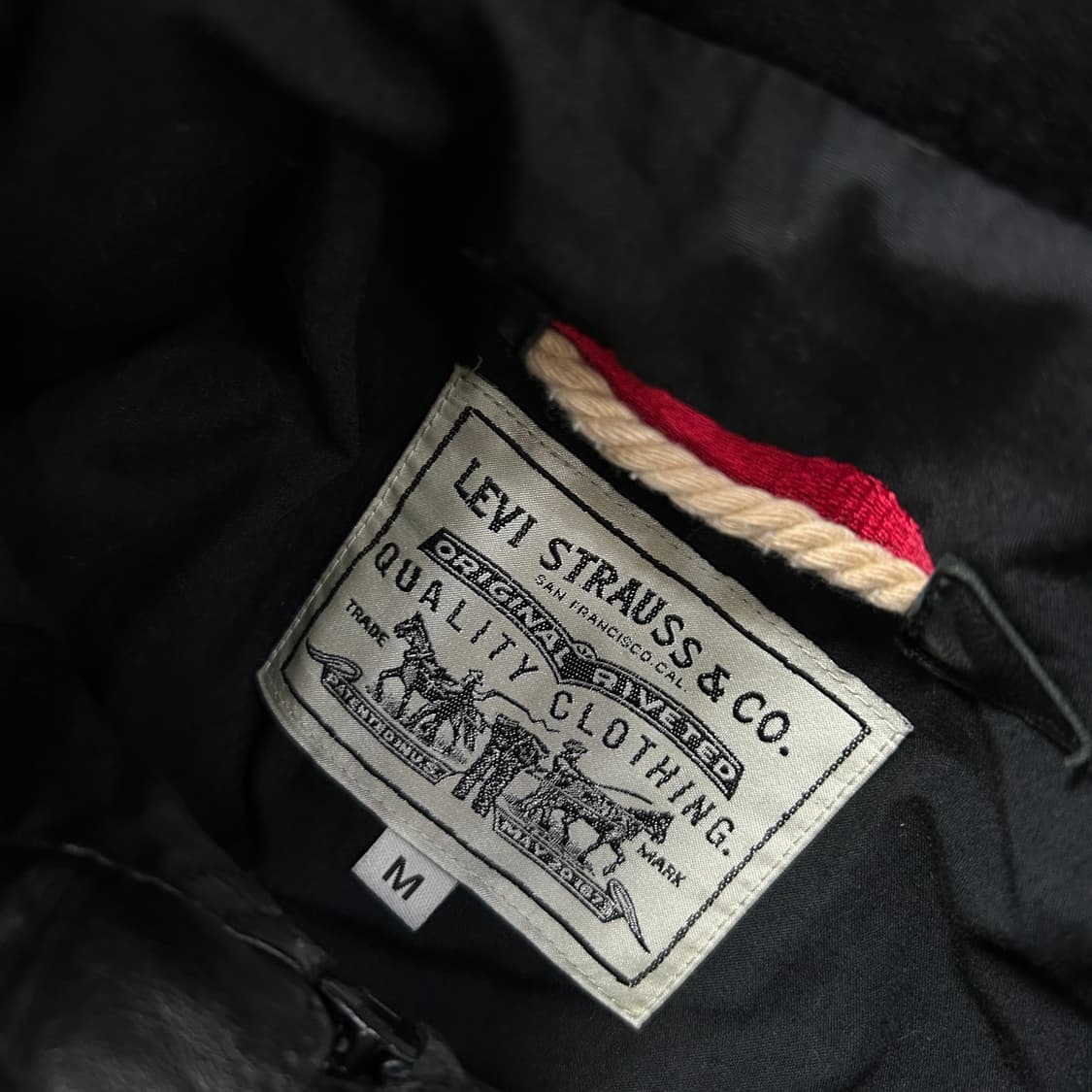 리바이스 램스킨 바이커 레더자켓(M) 상품이미지2