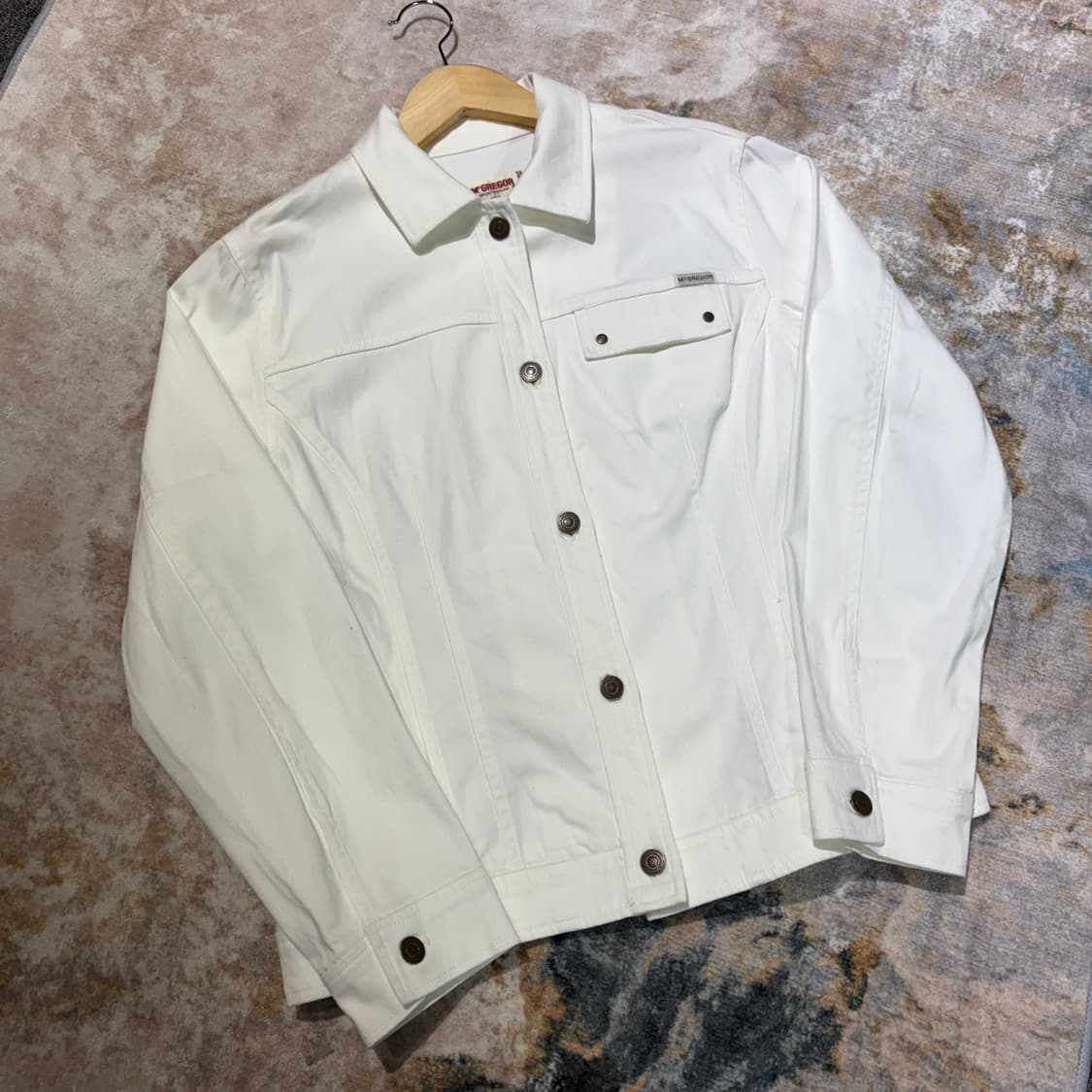 00‘s 맥그리거 빈티지 화이트 셔츠 상품이미지1