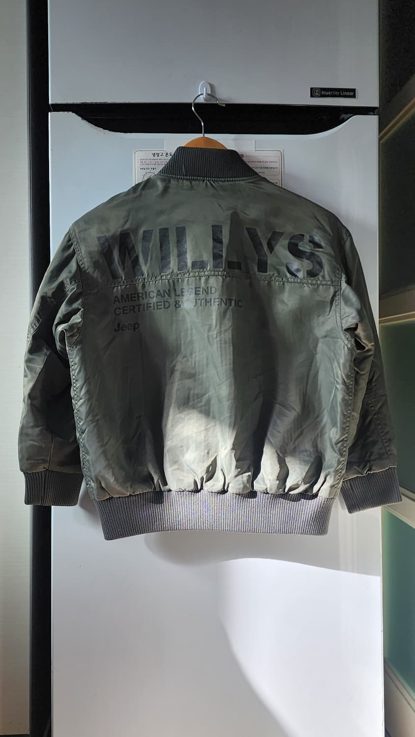 Jeep Kids 카키 항공 점퍼 145호 상품이미지2