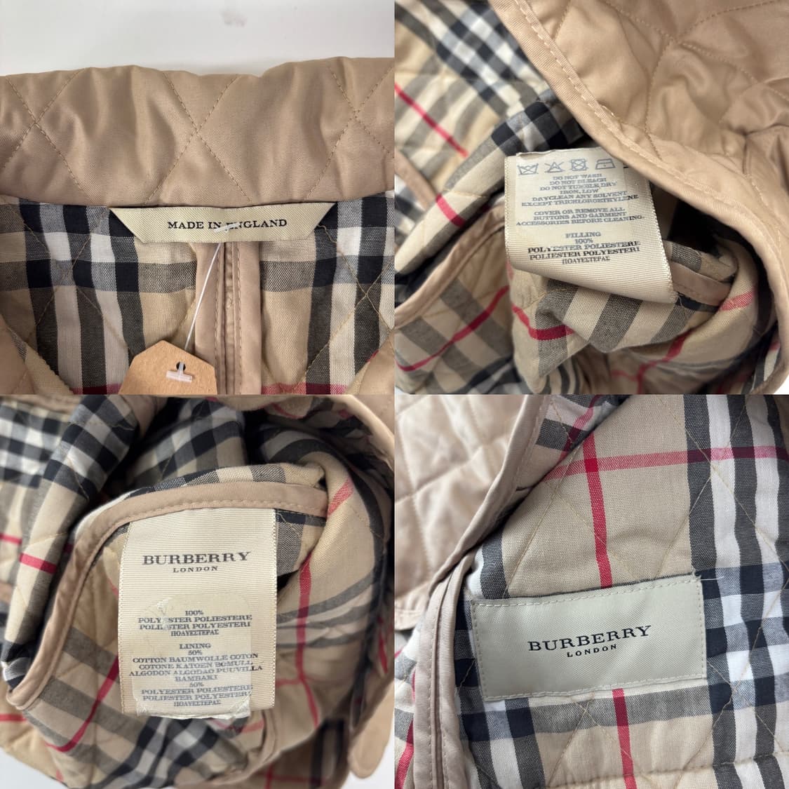 버버리 퀼팅 자켓 상품이미지8