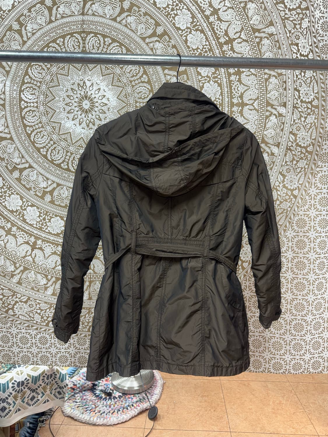 캘빈클라인 여성 하프 야상 자켓  상품이미지5