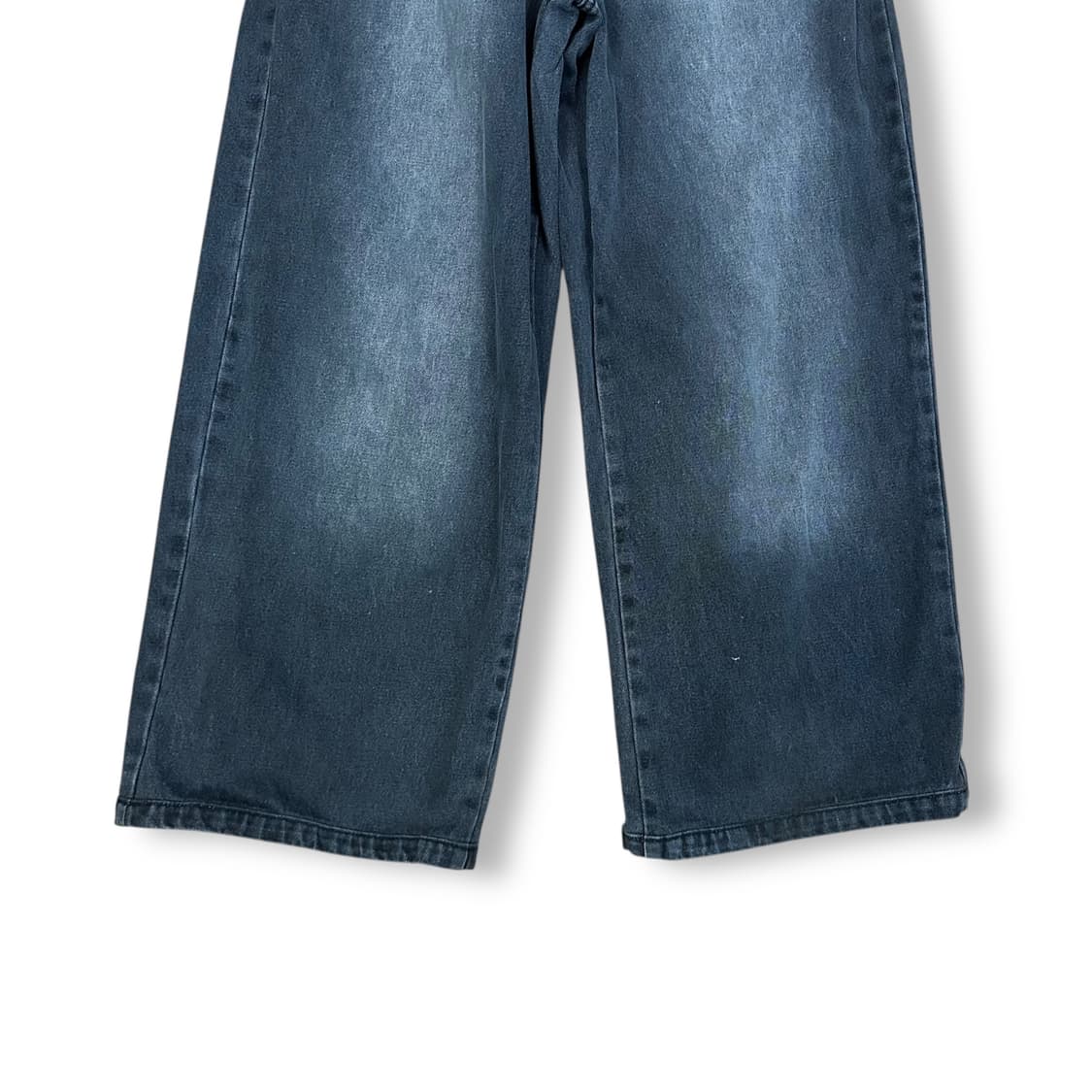 노이어 워싱 와이드 데님 팬츠 상품이미지3