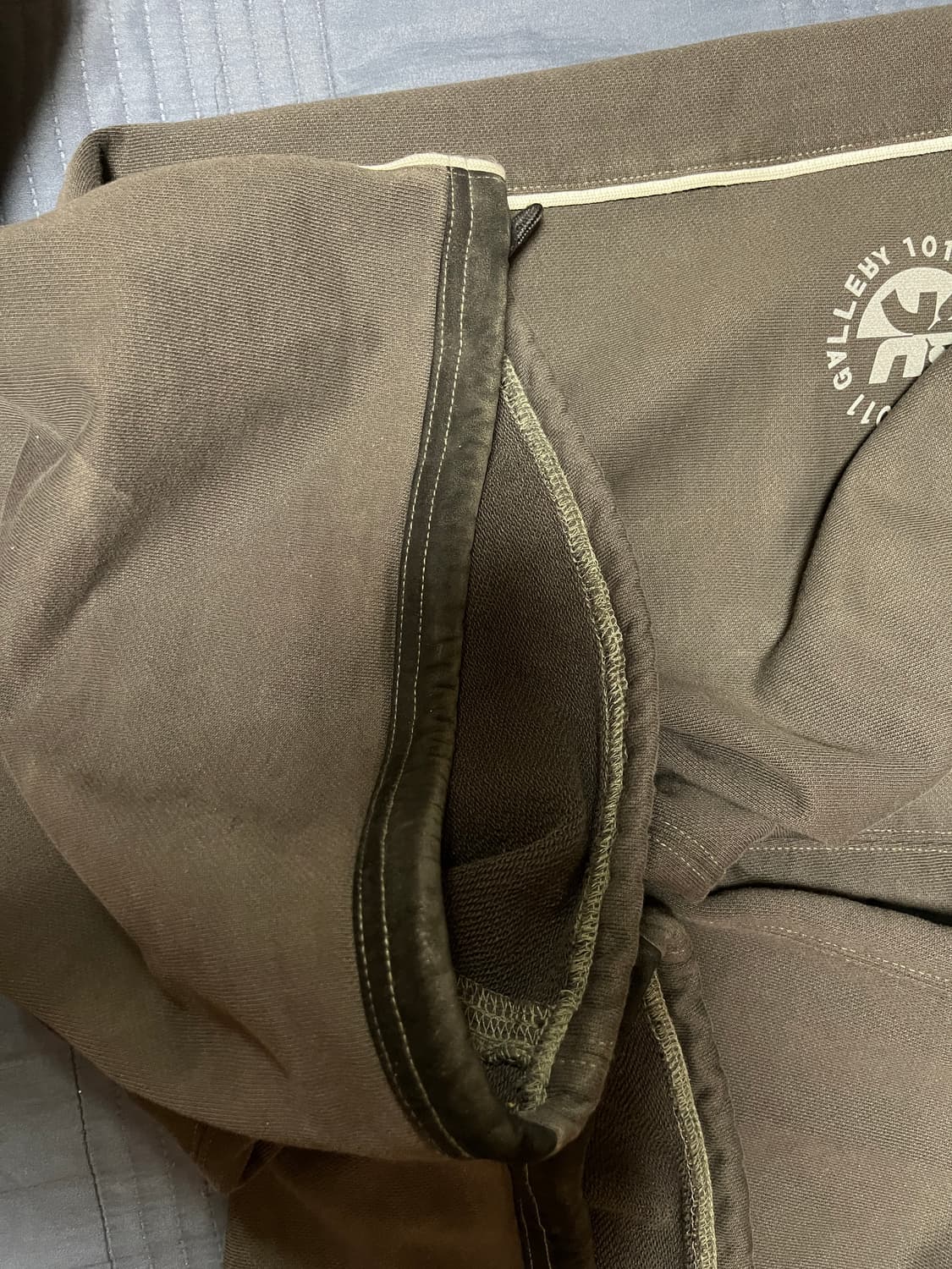 [판매,3] 폴리테루 퍼티그 스웻 팬츠 카키그린 상품이미지2