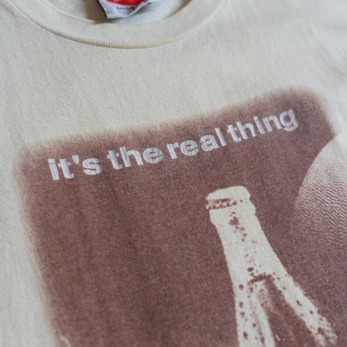 90’s Coca Cola usa made promo 1/2 tee 상품이미지4