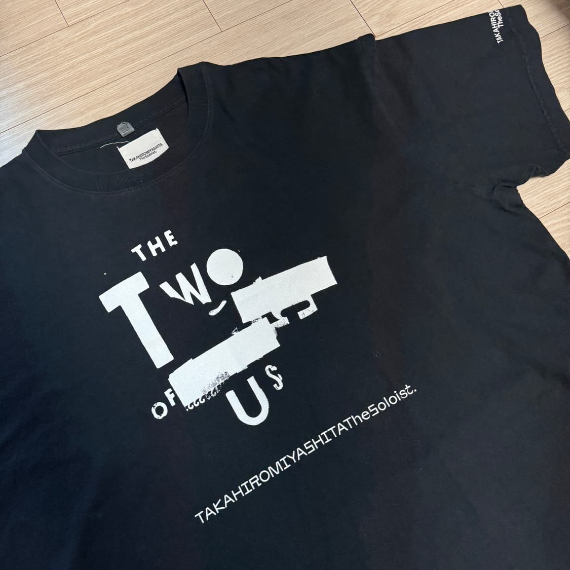 솔로이스트 X 데이비드카슨 콜라보 한정판 반팔 티셔츠 XXL 상품이미지3
