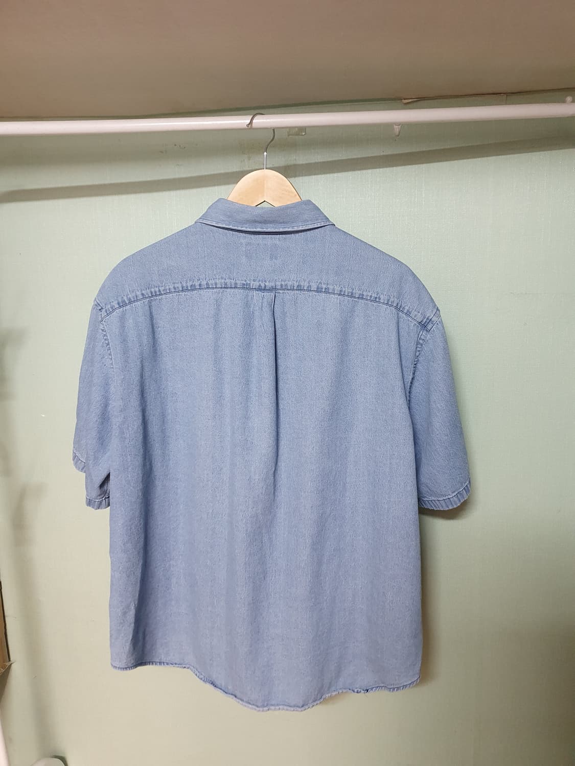 에스피오나지 데님 반팔 셔츠 L 상품이미지6