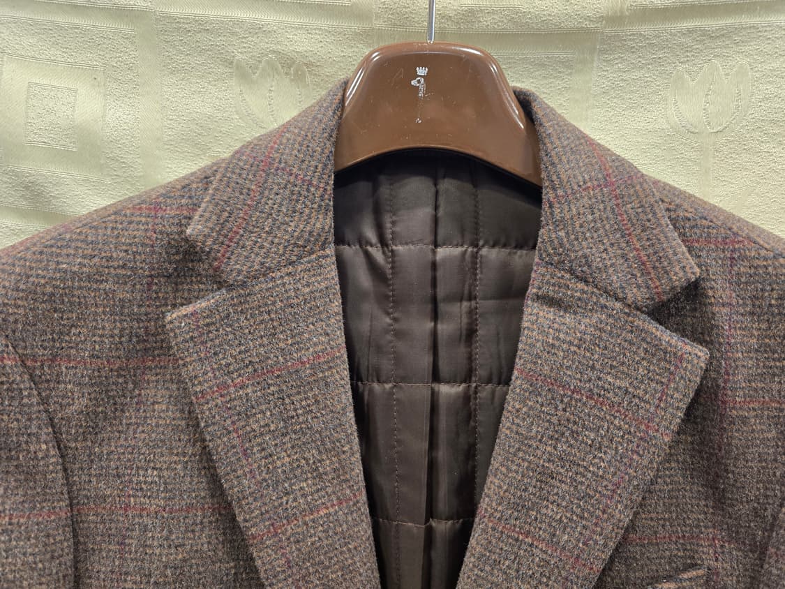 워모 L'UOMO 남성 모+캐시미어 자켓 105 상품이미지2