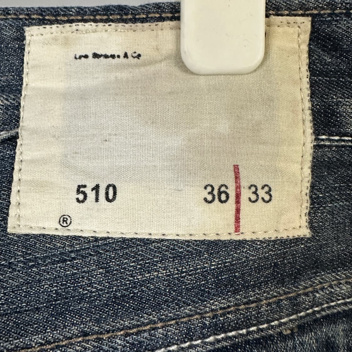 90s 리바이스 재팬라인 510 USA Made 상품이미지3