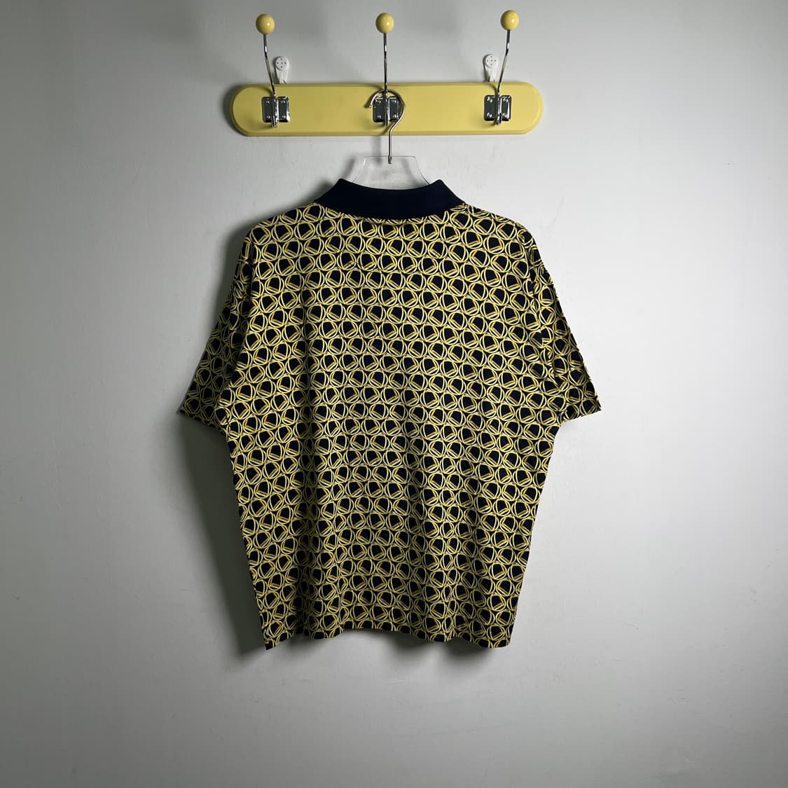 구찌 빈티지 GG 패턴 반팔 폴로 셔츠 M 상품이미지2