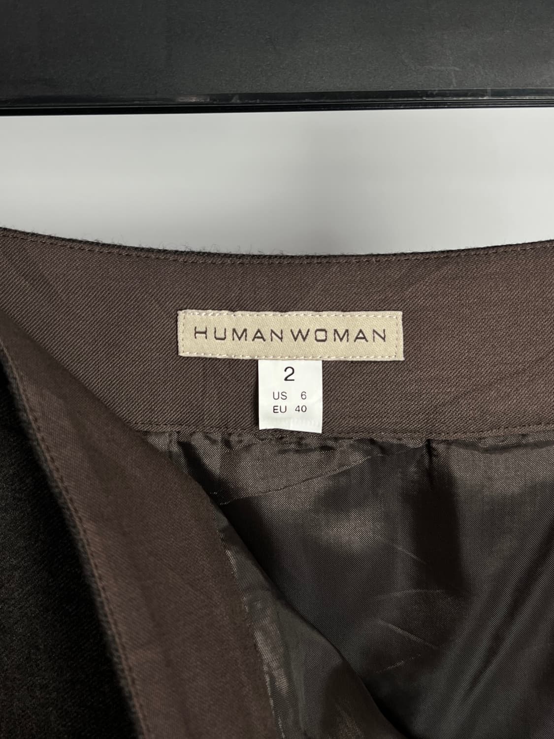 HUMAN WOMAN 울 스커트  상품이미지4