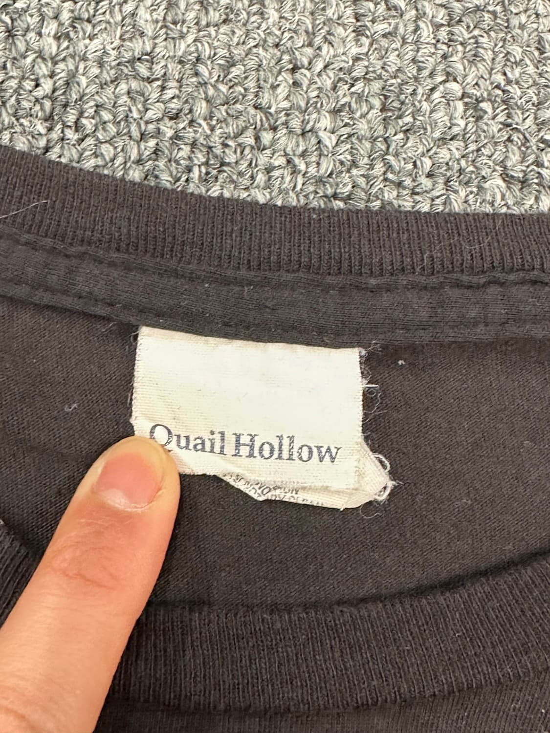 L)Quail Hollow 빈티지 Y2K 프린팅 반팔 상품이미지5