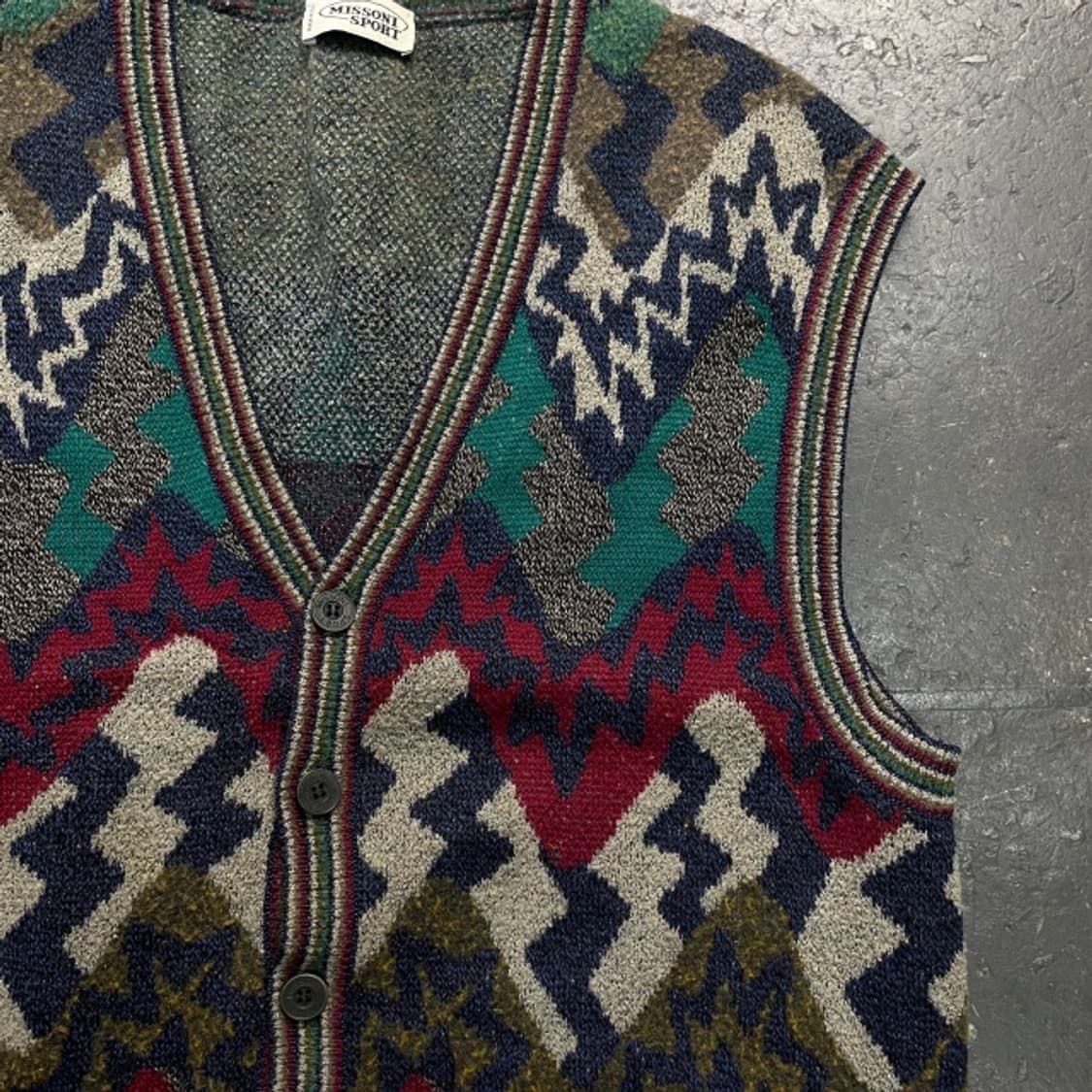 95 미쏘니 니트 조끼 상품이미지2