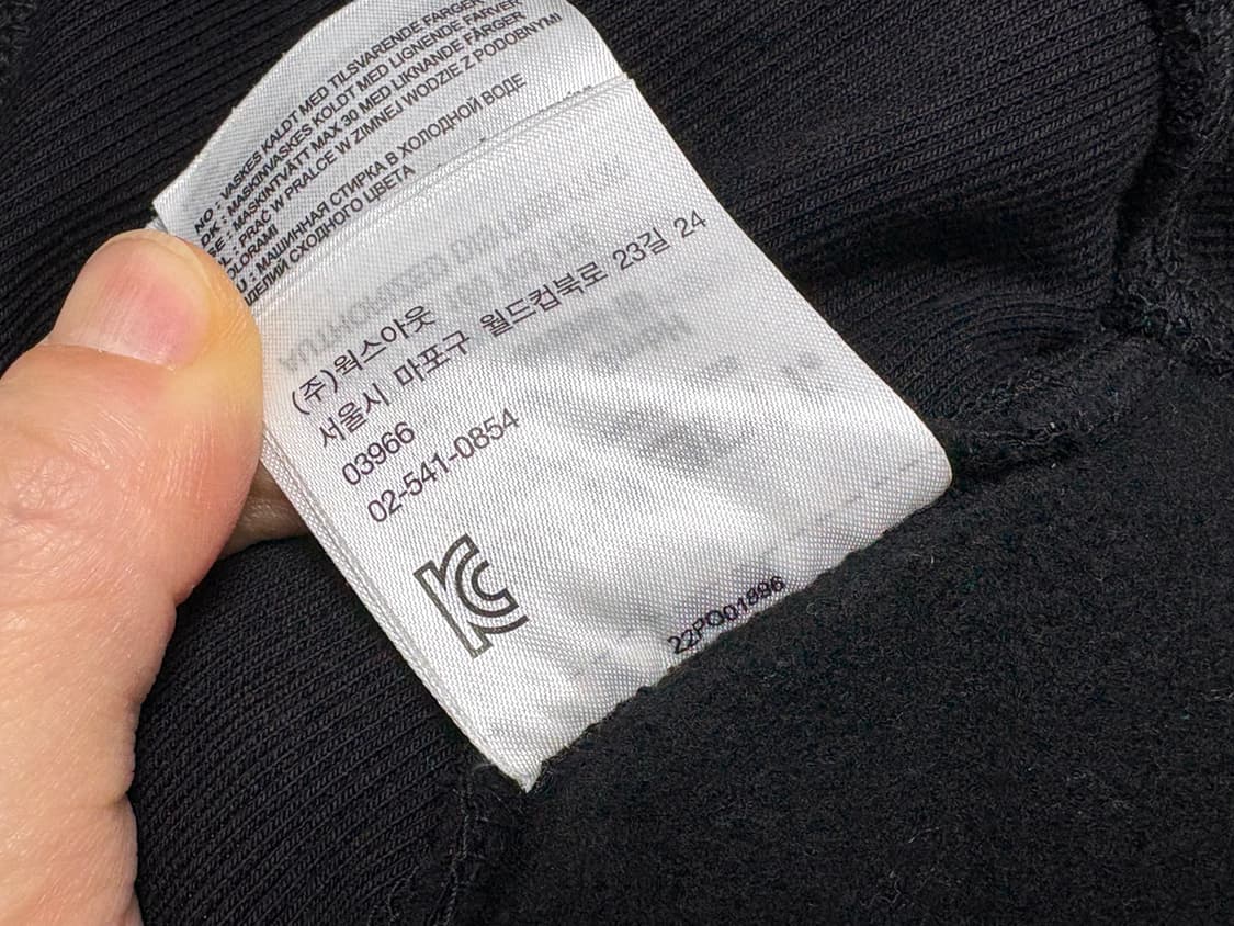 칼하트 WIP 후드 아메리칸 후드티 S 택포 상품이미지8